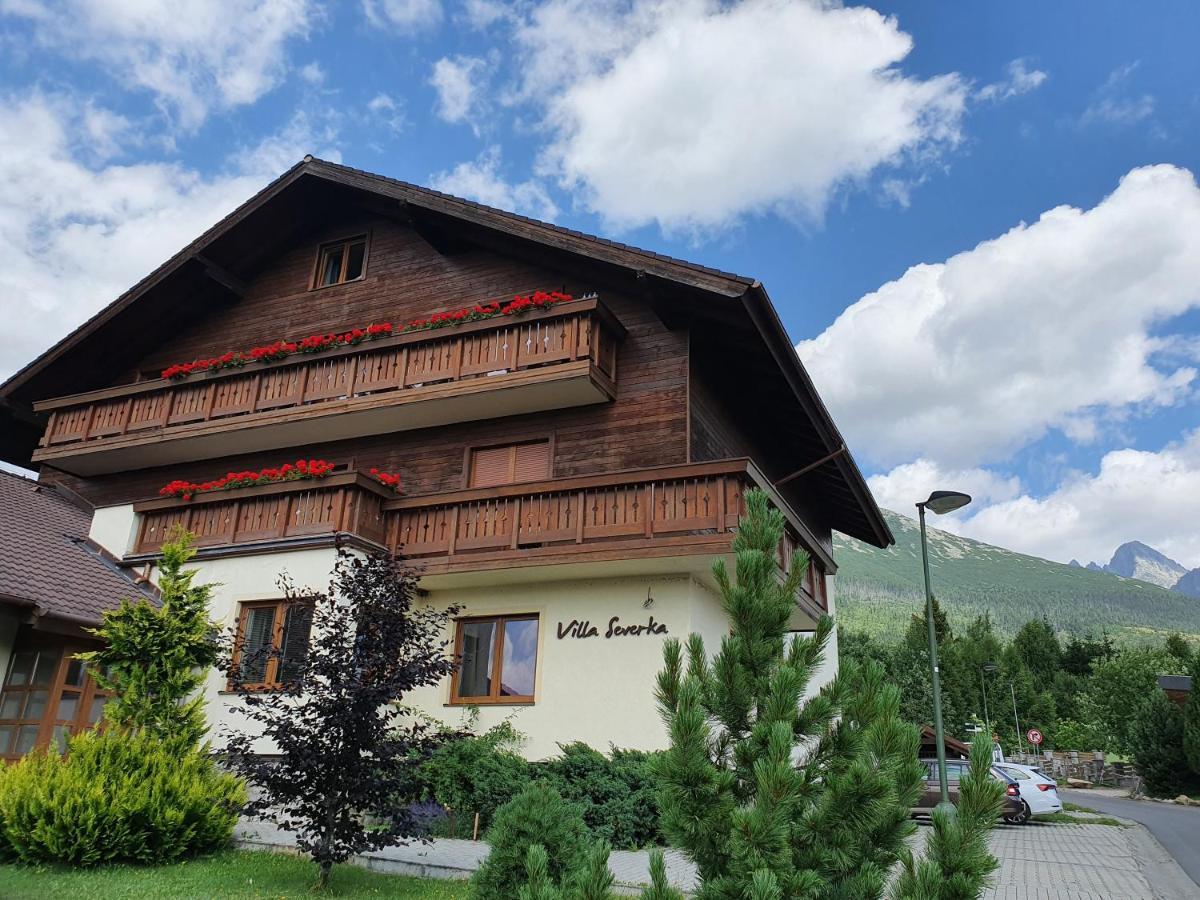 Apartmány Villa Severka Vysoké Tatry Kültér fotó